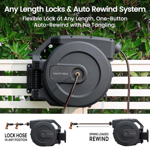 Retractable Garden Hose Reel 5