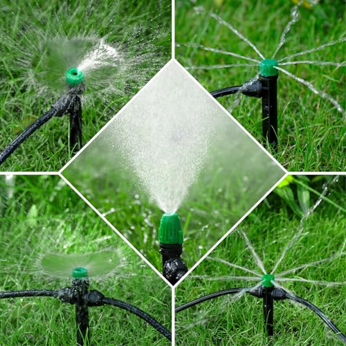 30Pcs Mix Drip Irrigation Emitters Sprayer for 1 (30 Count)