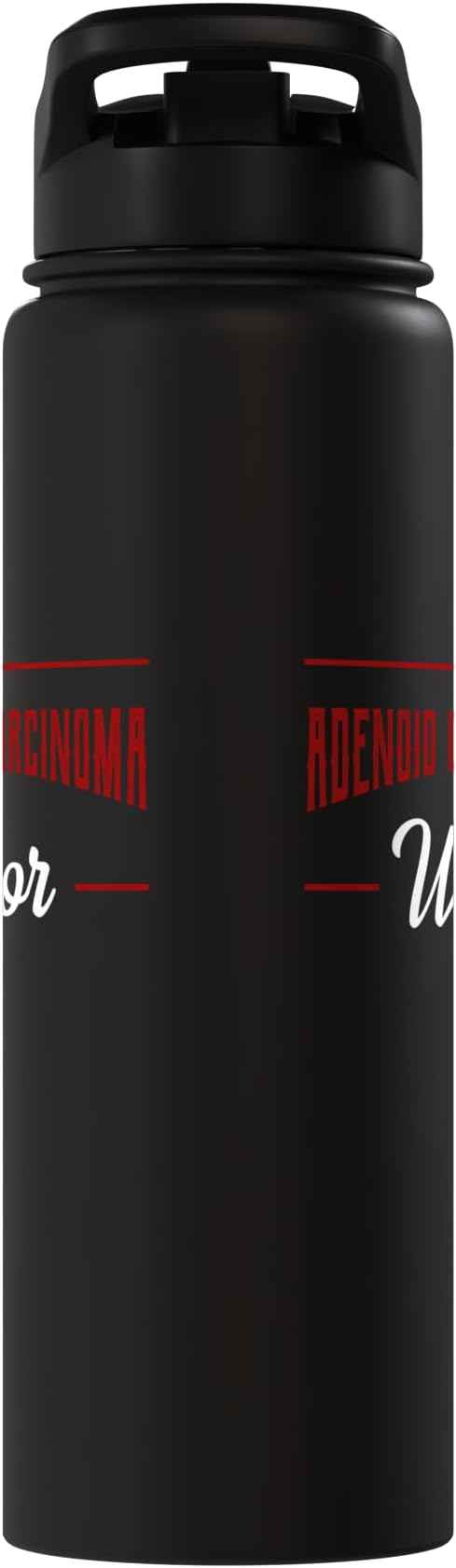I Am A Warrior Adenoid Cystic Carcinoma ACC Adenoidcystic Stainless Steel Insulated Water Bottle