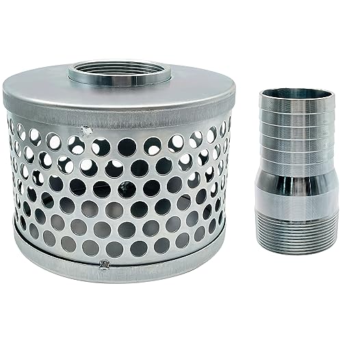 Round Hole Suction Strainers and Combination Hose Connector Set for Pump