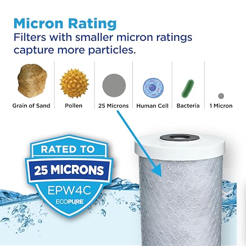 EPW4C Carbon Block Whole Home Replacement Water Filter