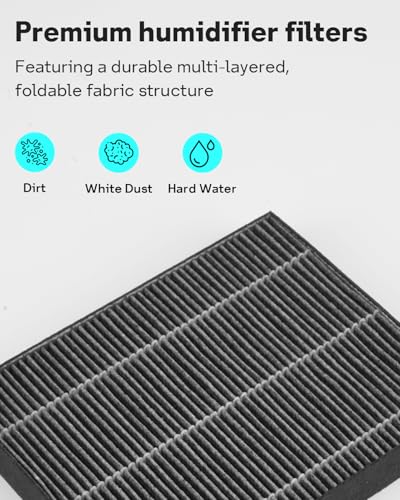 Superior 6000S Replacement Filter for LEVOIT Humidifier (16 Count)