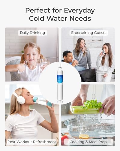 4396701 EDR6D1 Refrigerator Water Filter (2 Count)