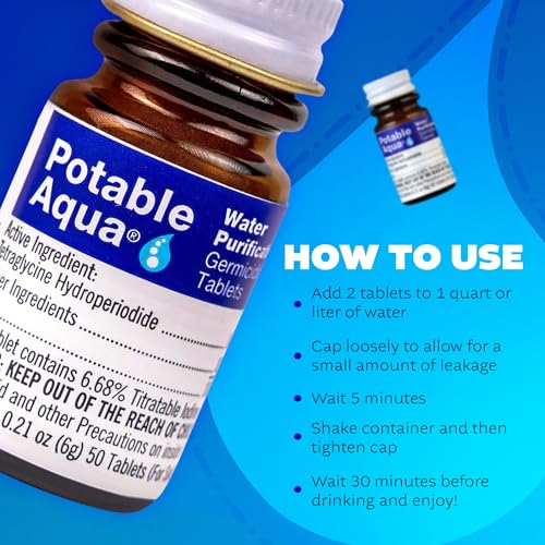 Water Purification Tablets (100 Count)