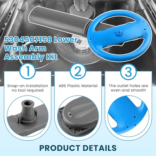 5304507158 Dishwasher Spray Arm Assembly Fit for Frigi