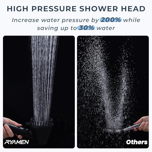 2026 Magnetic Filtered Shower Head with Handheld