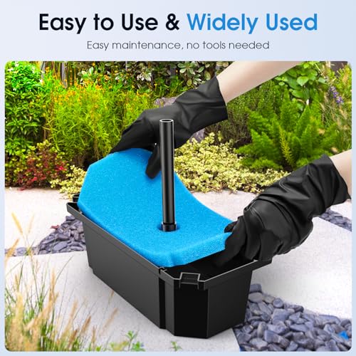 Pond Filter with Pump Fountain Kits