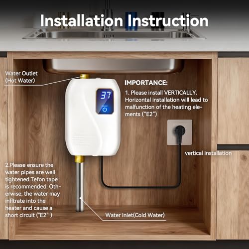 110V Tankless Water Heater Electric