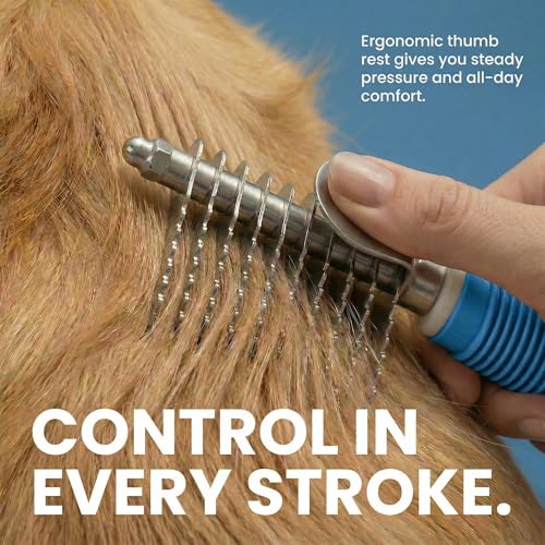 Poodle Dematting Fur Rake Comb Brush for Dogs and Cats