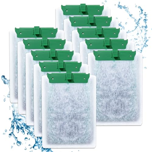 10Pc Medium Filter Cartridges Compatible with Tetra Whisper Bio (10 Count)