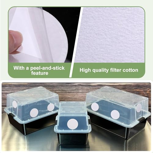 48 Pcs 2.5" Monotub Adhesive Filter Disks