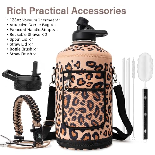 1 Gallon Water Bottle Insulated