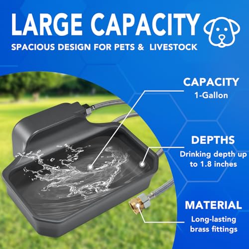 Auto Fill Dog Water Bowl