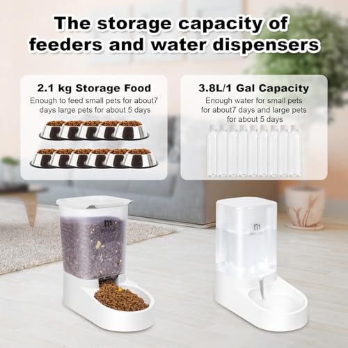 Dog Feeder and Water Dispenser