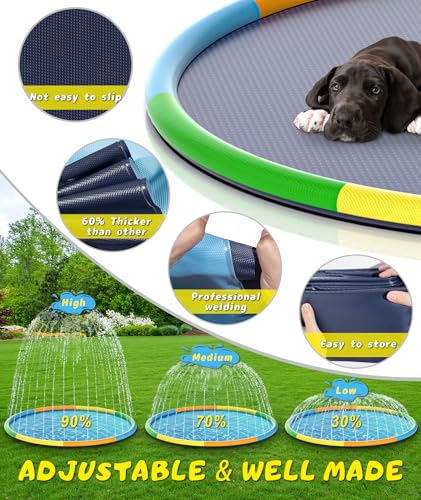 Splash Pad for Kids and Dogs