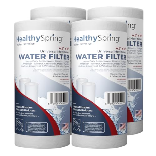 1 Micron Well Water Filter 10x4.5 Replacement