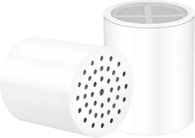 20 stages Shower Filter Compatible for Aqua bliss SF100 / SF220 Filter Cartridge for Hard Water,Replacement shower Filter for Shower Head(2Pack)