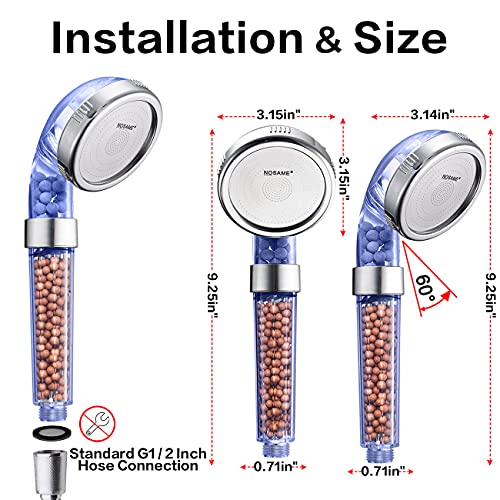 Shower Head with Hose and Braket