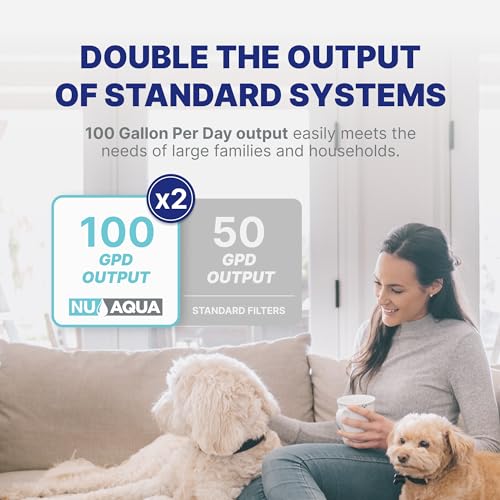 6 Stage Alkaline Undersink Reverse Osmosis System with Booster Pump