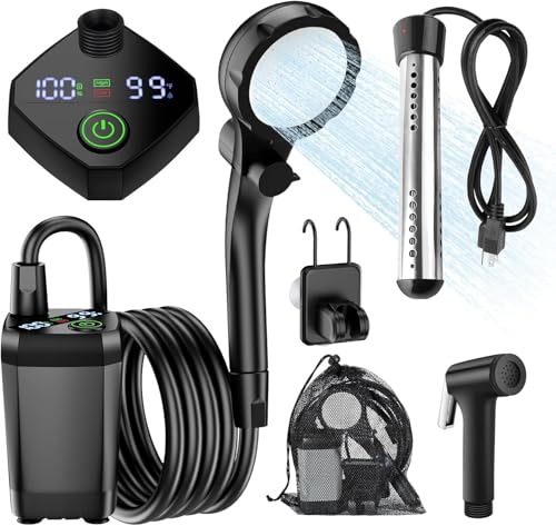 Portable Camping Shower with Heater