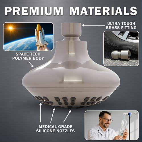 6 Function Luxury Shower Head