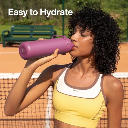 Insulated Water Bottle with Straw Stainless Steel Water Bottle