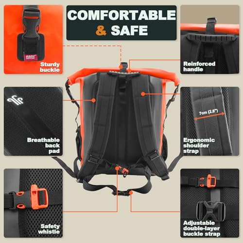 Waterproof Backpack Dry Bag 35L