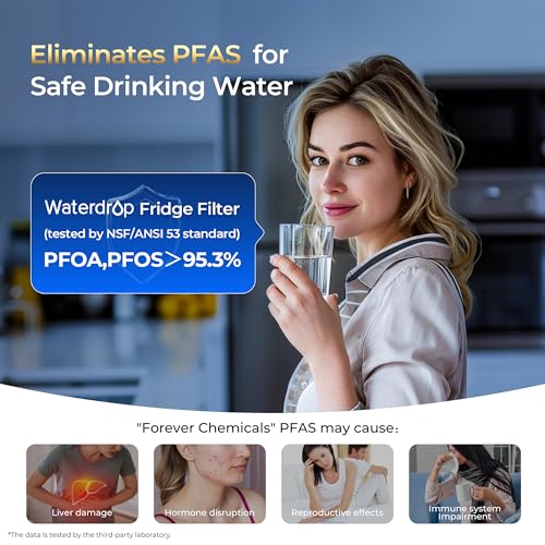 Plus UKF8001 NSF 401 Certified Refrigerator Water Filter (2 Count)