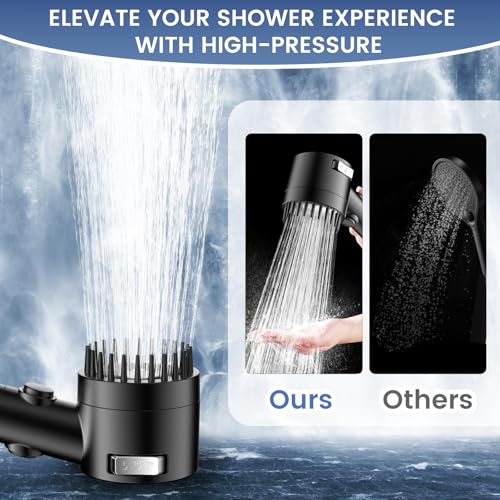 Filtered Shower Head with Handheld