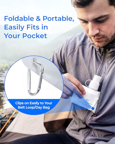 Collapsible Water Pouch (3 Count)