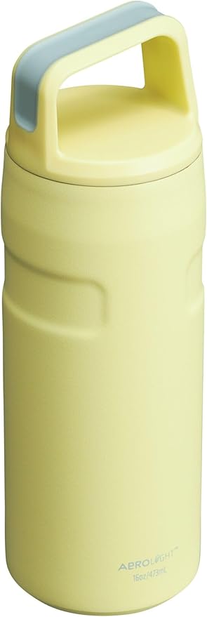 Stanley IceFlow Cap and Carry Water Bottle | Wide Mouth Twist Lid | Lightweight & Leakproof for Travel & Sports | Insulated Stainless Steel | BPA-Free