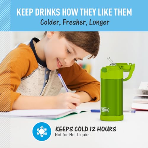 FUNTAINER Water Bottle with Straw