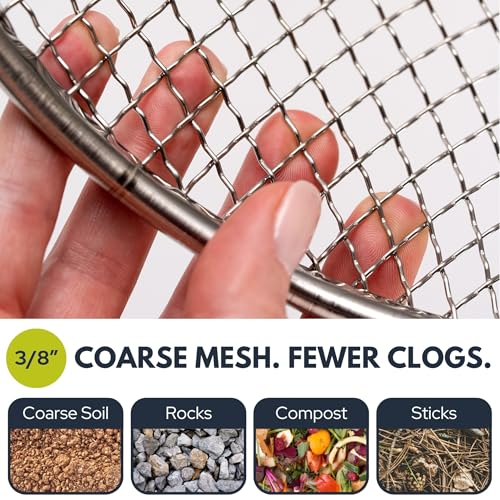 Round Soil Sifter