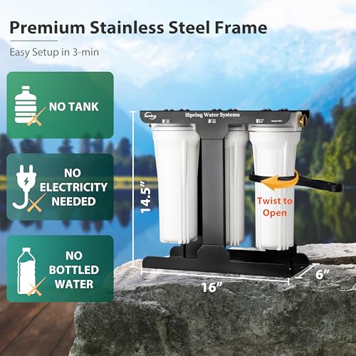 3 Stage RV Water Filter System