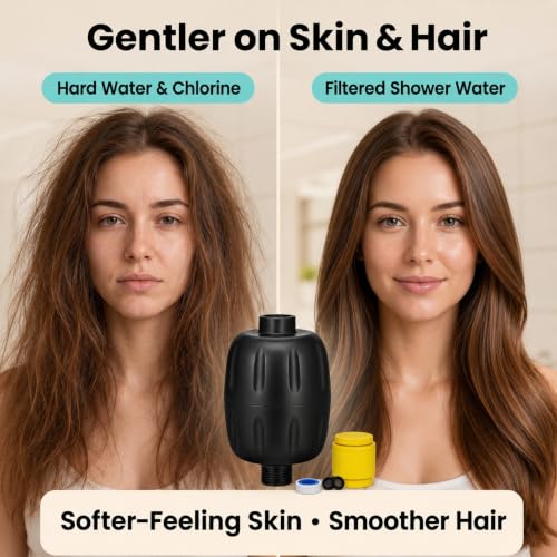 Vitamin C Shower Filter for Hard Water