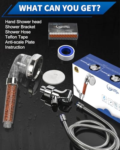 Filtered Shower Head with Handheld