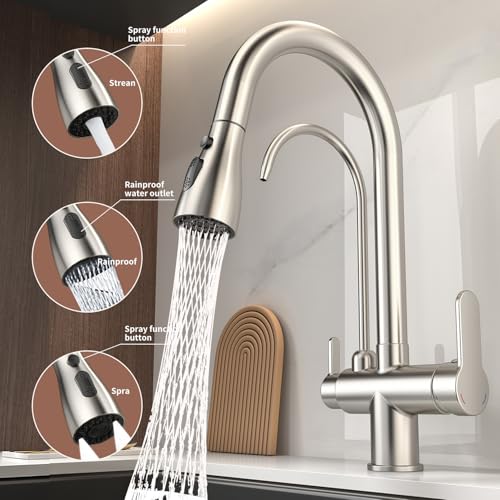 Kitchen Sink Faucet with Pull