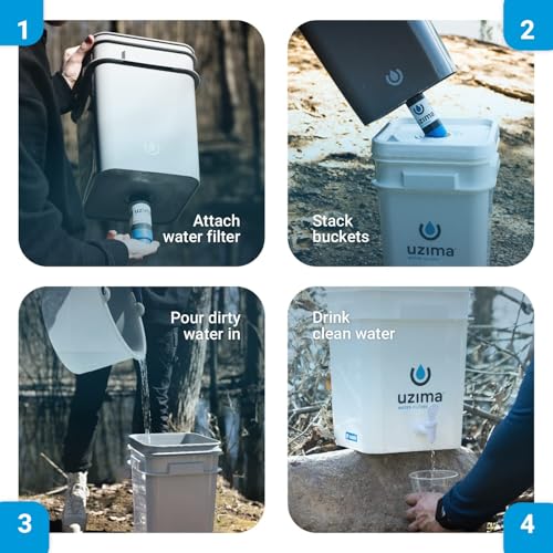 UZ 2 Camping Water Filter and Drinking Water Filter System