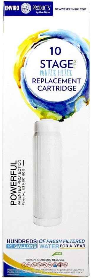 New Wave Enviro Products - 10 Stage Plus Water Filter Replacement Cartridge - 1 Filter(s)
