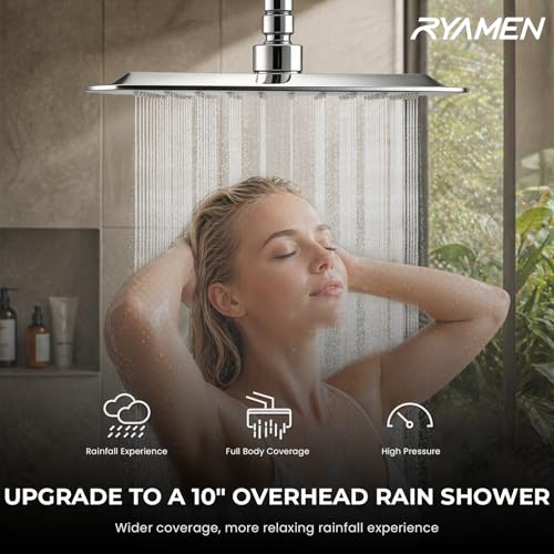 Upgraded Dual Shower Heads Combo