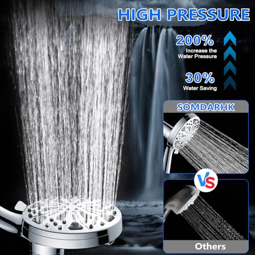 Handheld Shower Head Filter with Magnetic 10
