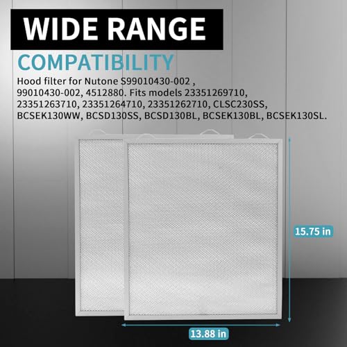99010430 002 Hood Vent Filter 2 (2 Count)