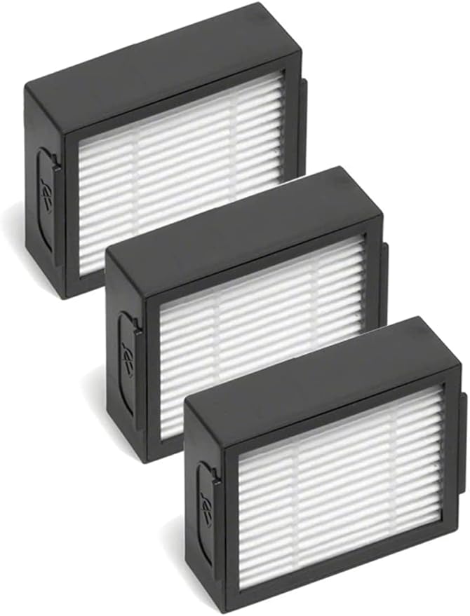 Replacement Parts Accessories for iRobot Roomba i7 j7 i6 i8 i3 i4 i1 e5 e6 I E Series Vacuum Cleaner Includes 1 Pack Bristle Brush,and 3 Pack Filter,Side Brush - AquaVibe