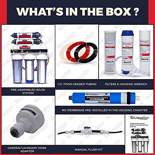 6 Stage Reverse Osmosis + Deionization