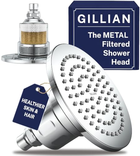 Gillian Filtered Shower Head for Hard Water