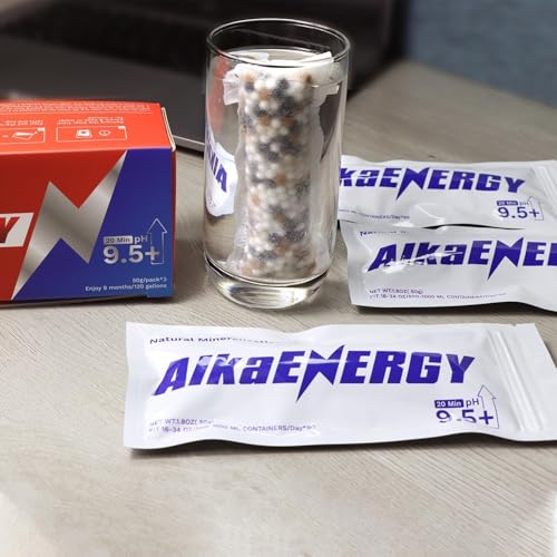 AlkaEnergy Alkaline Water Filter Pouches (3 Count)