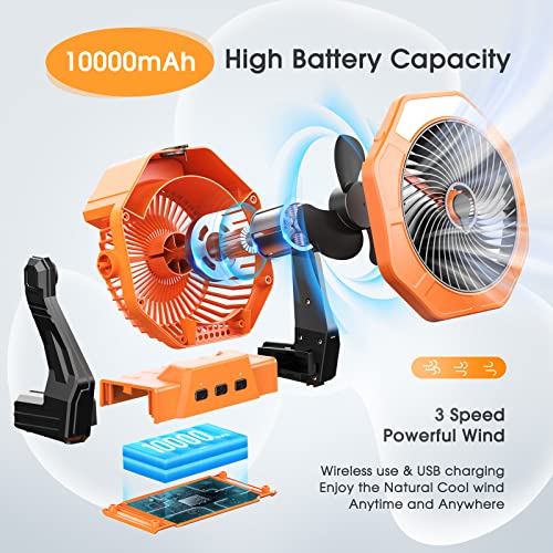 10W Solar Fan with Mister