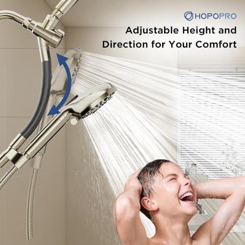 Dual Filtered Handheld Shower Heads Combo