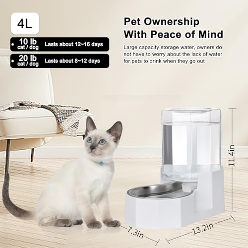 4L Stainless Steel Gravity Water Dispenser