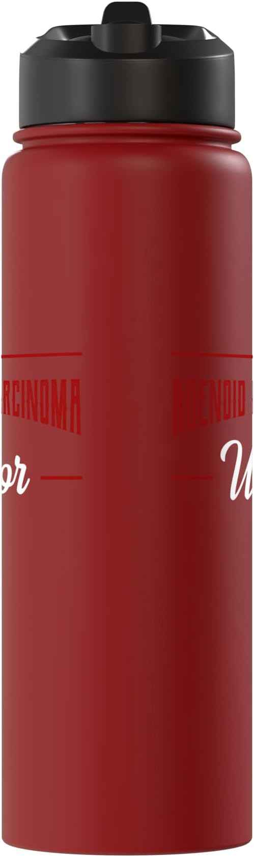 I Am A Warrior Adenoid Cystic Carcinoma ACC Adenoidcystic Stainless Steel Insulated Water Bottle
